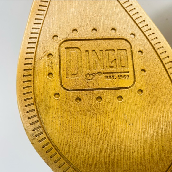 NEW Dingo Tan Zebra Print Hairy Up Genuine Calf Hair Leather Western Bootie 6.5M - Picture 13 of 14